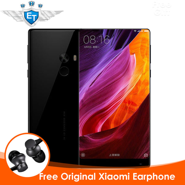 Original Xiaomi Mi Mix Smartphone 4GB 128GB Snapdragon 821 Quad Core NFC FDD LTE 4G 16.0MP 6.4 " 2040x1080P FHD 4300mAh QC3.0