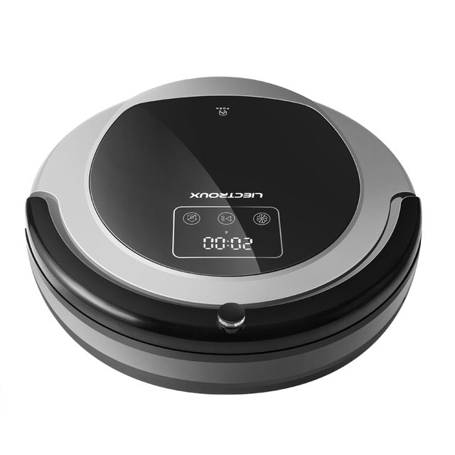 (FBA)LIECTROUX Robot Vacuum Cleaner B6009,Map Navigation,Smart Memory,Suction 3000pa,Dual UV Lamp, Wet Dry Mop,Robot aspirador